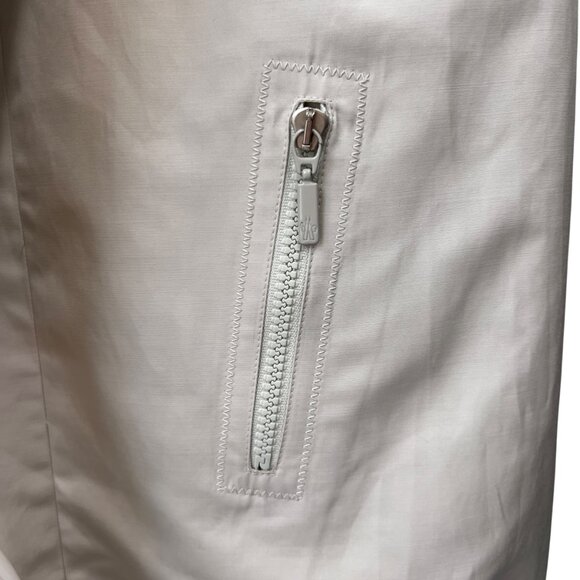 $3800 NWD Moncler Ivory Beaded Embellished Floral Full Zip Jacket size 1/S/M - Picture 6 of 15